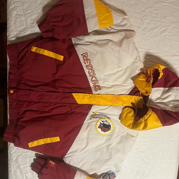 🛑SOLD🛑Rare Iconic 90s Redskins Pro Player Coat - Picture 4 of 8
